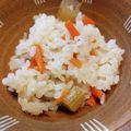 ばたみそーぱん☆'s cooksnap of when they made ごま油が香る「フキごはん」.