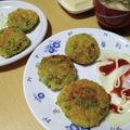 よちりん's cooksnap of when they made ぷちおかず♥グリンピースまんまるコロッケ.