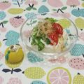 みかかめ's cooksnap of when they made ✿オクラと大葉の冷や奴ポン✿.