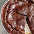 hyurihana's cooksnap of when they made 水切り無しで簡単♪ヨーグルトココアケーキ.
