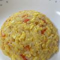 みょんとも's cooksnap of when they made 本格パラパラ！桜海老チャーハン☆.