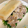 あい♪らんど's cooksnap of when they made さばマヨ紫蘇サンド.