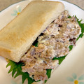 あい♪らんど's cooksnap of when they made さばマヨ紫蘇サンド.