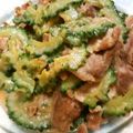 ☆くらら☆'s cooksnap of when they made ゴーヤと豚こまの味噌炒め.