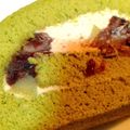 happykote's cooksnap of when they made 抹茶ときなこ小豆のロールケーキ.