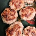 食い逃げきんぎょ's cooksnap of when they made 離乳食後期～完了期　牛ひき肉ハンバーグ.