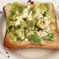 チェリチョコ's cooksnap of when they made 栄養満点☆アボカドトースト.