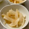 CHISA☆ごはん♪'s cooksnap of when they made お弁当に！簡単レンジで大根のゴマ風味！.