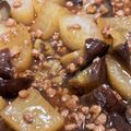 がこっぴ's cooksnap of when they made 超簡単♪大根とナスのひき肉トロトロ餡かけ.