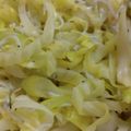 tsmitaka's cooksnap of when they made 無限湯通しキャベツ＆長ネギ.