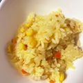 みまゆ's cooksnap of when they made 簡単ランチ！ベーコンの炊飯器ピラフ.