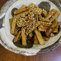 あやママ99's cooksnap of when they made ごぼうの甘酢炒め.