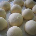 mihotti33's cooksnap of when they made Wクリームチーズ白パン❤.
