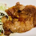 桃的美しき日々's cooksnap of when they made 洋食屋で食べるタレが美味いトンテキ.