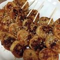 ✏❤☁⚡⏳'s cooksnap of when they made ♡甘辛だれde油揚げロールの串焼き♡.