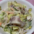いとchan's cooksnap of when they made お惣菜屋さんのイカサラダ.