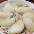 ふう太＆しゃあ's cooksnap of when they made レンジで！新玉ねぎと豚肉のぽん酢かけ　　.