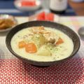 ちゃぴ♥'s cooksnap of when they made 鮭のクリームシチュー.