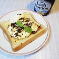＠迷子＠'s cooksnap of when they made アイスクリームトーストメイプル風味.