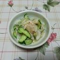 レオミウ's cooksnap of when they made 鶏胸肉と新玉ねぎの中華風サラダ.