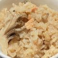 クックM6DK2O☆'s cooksnap of when they made 土鍋で絶品～舞茸と明太子の炊き込みご飯♪.