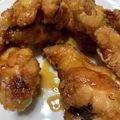 おかわりちょうだい♪'s cooksnap of when they made 手羽元の甘だれ唐揚げ.
