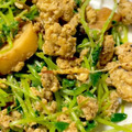 s06007's cooksnap of when they made 豆苗とエリンギの卵炒め.