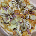 ポメちょん's cooksnap of when they made ビニール１枚で手間なし☆簡単ピザ生地.