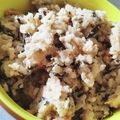 風結☆'s cooksnap of when they made ひじきと大豆のおから煮チャーハン.
