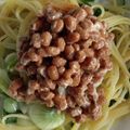 xyzクック's cooksnap of when they made 今日はちょい作り方変えた納豆パスタ〜.