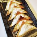 なち☆★'s cooksnap of when they made パリパリ☆納豆のワンタン包み焼き.