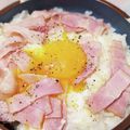 うーれい's cooksnap of when they made レンジで簡単！カルボナーラライス.