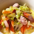 クックPSXBNX☆'s cooksnap of when they made 妊婦も嬉しい白菜とベーコンのミルクうどん.