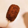 まちゃこはる。's cooksnap of when they made 【韓国】チーズハットグ.