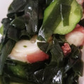 もともととが's cooksnap of when they made 【減塩】タコとわかめときゅうりのナムル.