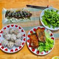 komutatata's cooksnap of when they made カツオのカルパッチョ～バジルソースで☆.