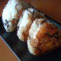 kyoko＊k's cooksnap of when they made ボリューミー！な焼きおにぎり★.