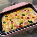 RIEK♡K♡'s cooksnap of when they made BRUNOでお食事ホットケーキ.