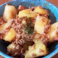 クックhamata's cooksnap of when they made じゃがいもピーマンそぼろあんかけ.
