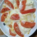 cookykyk's cooksnap of when they made 低カロ☆トマトと豆腐のチーズ焼き.