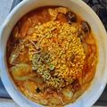 ぷっちかおりんご's cooksnap of when they made 韓国で習った本場の韓国料理“プデチゲ”.