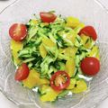 コネコリン's cooksnap of when they made キュウリとオレンジの時短酢の物.