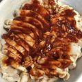 ☆hiroppy☆'s cooksnap of when they made 蒸し鶏（棒棒鶏ソース＆ねぎソース）.