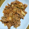 ☆hiroppy☆'s cooksnap of when they made 混ぜて焼くだけ☆ 超絶かんたん☆豚キムチ.