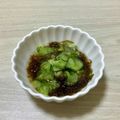 クック4P73QB☆'s cooksnap of when they made 和えるだけ★もずく酢きゅうり★.