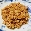 pnkdiamond's cooksnap of when they made ピリ辛ソースご飯.