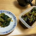 かず24's cooksnap of when they made 山葵の葉・山葵の茎・山葵の花の醤油漬け.
