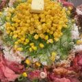m_moco's cooksnap of when they made ホットプレートで簡単　ペッパーランチ風.
