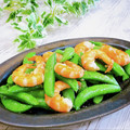 Satoco❋'s cooksnap of when they made 超簡単♪スナップエンドウとエビの中華炒め.