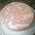 むすめのん's cooksnap of when they made マシュマロで苺レアチーズ☆ミラー☆ケーキ.